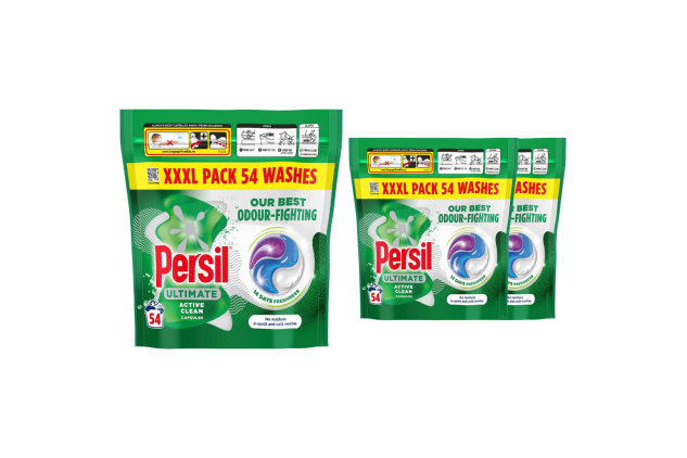 Persil Ultimate Active Clean Capsules 3 x 54 Washes