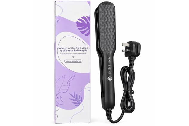 Hair Crimpers for Women with 4 Heat Setting Rapid Heating Volumizing Crimping Tool UK Plug