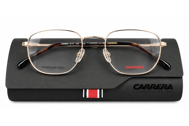 Carrera 2017T DDB Gold Copper Stainless Steel Optical Glasses Frames 135mm