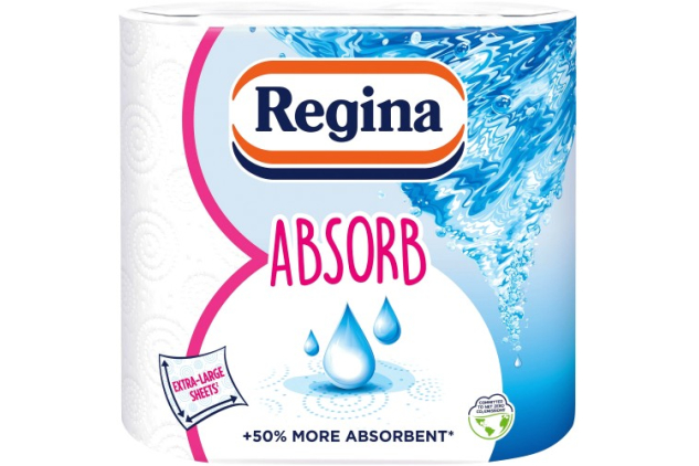 Regina XXL Absorb Kitchen Roll 2 Rolls