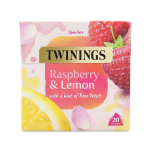 Twinings Raspberry & Lemon Tea Bags 20 Pack 40g