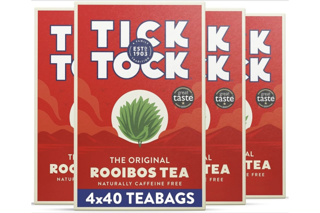 Tick Tock Original Rooibos Tea 40 Bags 90g