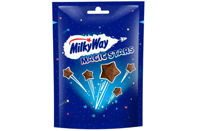 Milky Way Magic Stars Milk Chocolate Pouch 100g