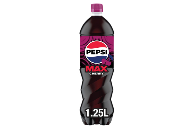 Pepsi Max Cherry No Sugar Cola Bottle 1.25L