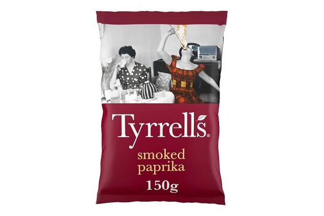 Tyrrells Smoked Paprika Sharing Crisps 150g