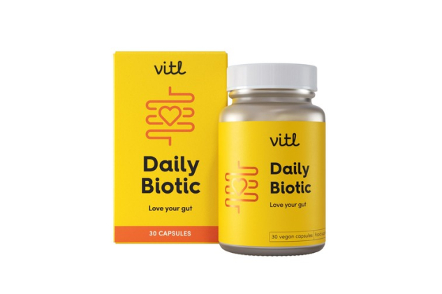 VITL Daily Biotic Probiotic 30 Vegan Capsules