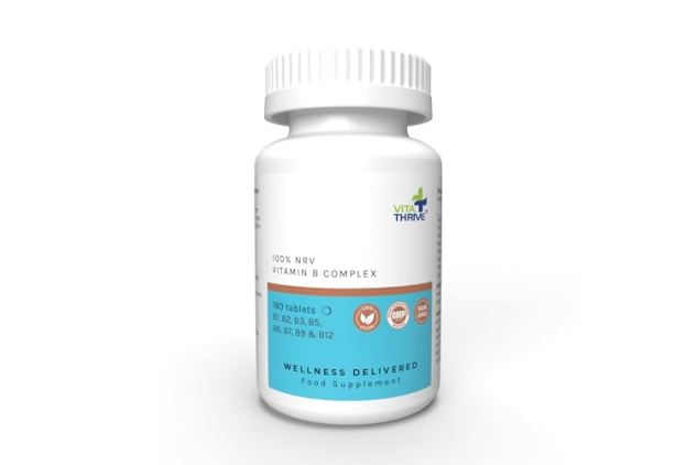 VitaThrive Vitamin B Complex 180 Tablets