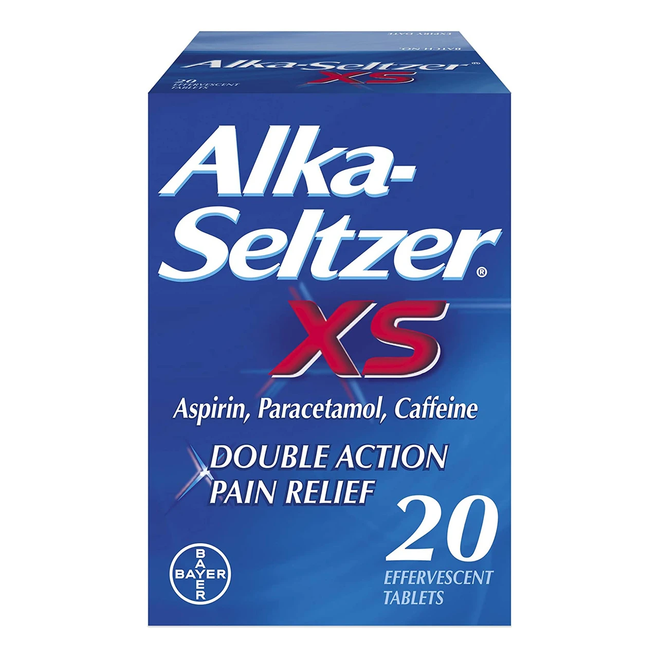 Alka-Seltzer XS Effervescent Tablets 20 Pack