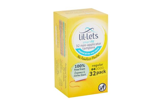 Lil-Lets SmartFit Regular Non-Applicator Tampons 32
