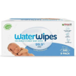 WaterWipes Sensitive+ Baby Wipes 9 x 60 (540)