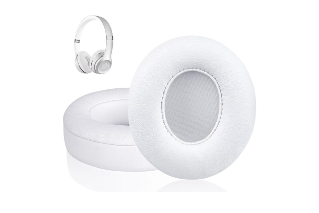 Link Dream Replacement Earpads for Beats Solo 2 & Solo 3- White