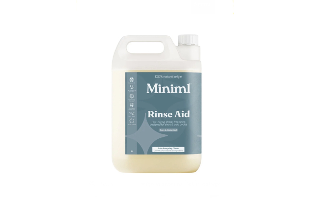 Miniml Fragrance Free Dishwasher Rinse Aid 5L