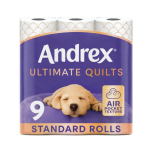 Andrex Ultimate Quilts Toilet Roll 9 Pack