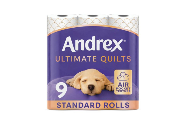 Andrex Ultimate Quilts Toilet Roll 9 Pack