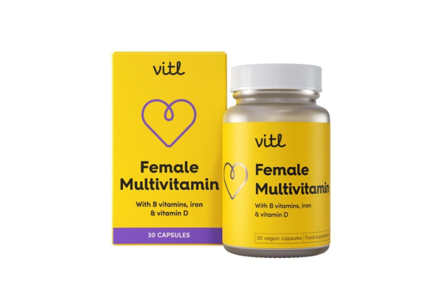 VITL Female Multivitamin 30 Vegan Capsules