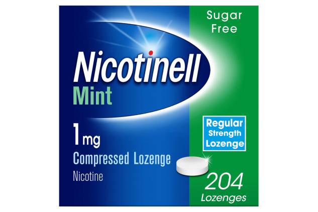 Nicotinell Mint 1mg Nicotine Lozenges 204 Pack