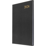 Collins Essential A5 Week to View Diary 2024 Black