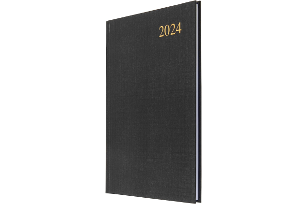 Collins Essential A5 Week to View Diary 2024 Black