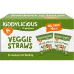Kiddylicious Original Veggie Straws 10 x 12g