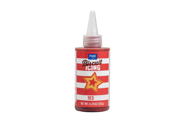 PME Red Biscuit Icing 120g | Ready to Use