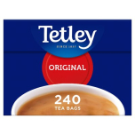 Tetley Original Black Tea Bags 240 Pack 750g
