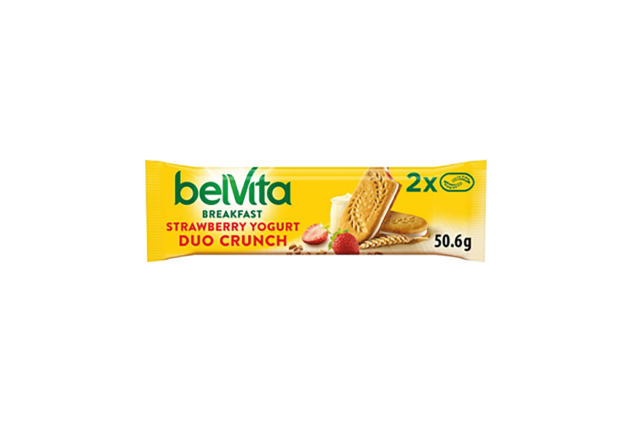 belVita Strawberry & Yogurt Duo Crunch 18 x 50.6g