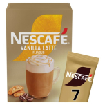 NESCAFÉ Vanilla Latte 7 x 18.5g Sachets