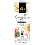 1883 Maison Routin Premium Peach Smoothie Mix, 1 Litre Carton | PAST BBE DATE