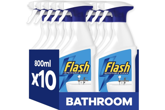 Flash Bathroom Cleaning Spray 10 x 800ml