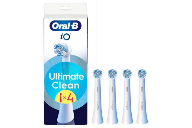 Oral-B iO Ultimate Clean Brush Heads 4 Pack White