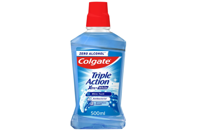 Colgate Triple Action Xtra White Mouthwash 500ml