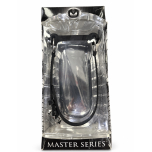 Master Series Horse Bit Gag with Adjustable Black Straps