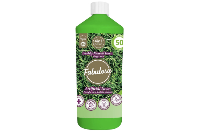 Fabulosa 4 in 1 All Purpose Disinfectant and Deodoriser, Pet Friendly Moss Growth Killer and Artificial Grass Cleaner, 1L, Individual, Freshly Mowed Lawn