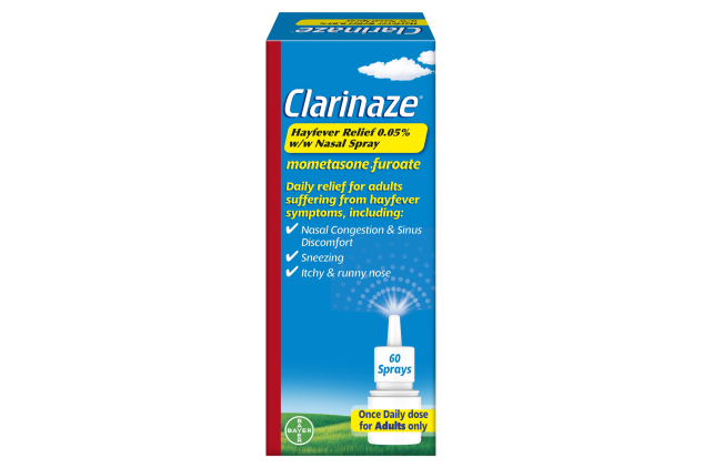 Clarinaze Hayfever Relief Nasal Spray 60 Sprays 10g