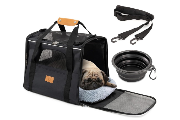 Cool Paws Large Pet Carrier Bag - Black