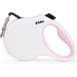 Fida X-Small Retractable Dog Lead White 3m