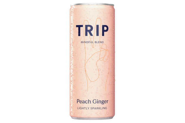 TRIP Peach Ginger CBD Infused Drink 250ml