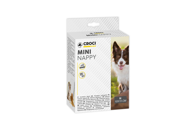 Croci Mini Nappy XL Dog Pads 16 x 18cm - 15 Pack