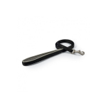 Ancol Viva Padded Dog Lead Black 1m x 12mm