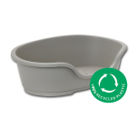 Moderna Domus Plastic Dog Pet Bed 60 cm/warm grey