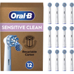 Oral-B Sensitive Clean Brush Heads 12 Pack