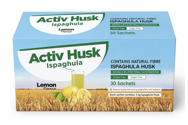 Ispaghula Husk Lemon Drink Sachets | Contains Natural Fibre | Pack of 30 | Damaged Outer Box Packaging