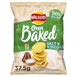 Walkers Baked Salt & Vinegar Crisps 32 x 37.5g