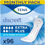 TENA Discreet Extra Plus Pads 6 x 16 (96)
