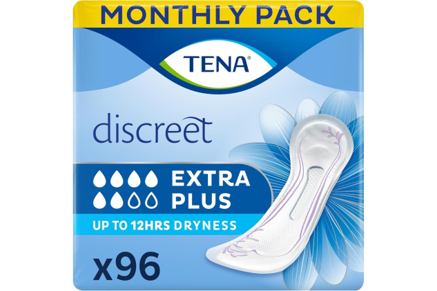 TENA Discreet Extra Plus Pads 6 x 16 (96)