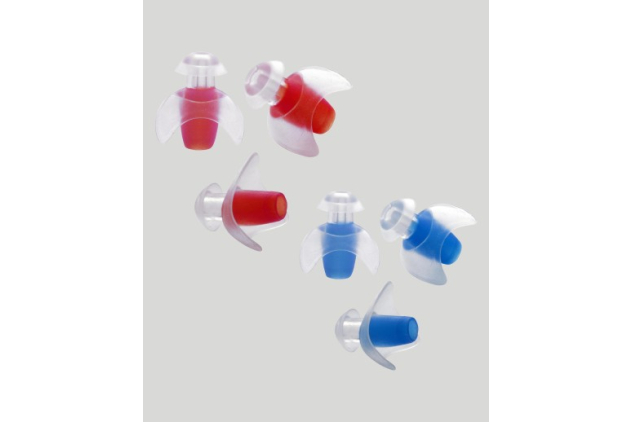 Arena Ergo Swimming Earplugs Red/Blue Pair