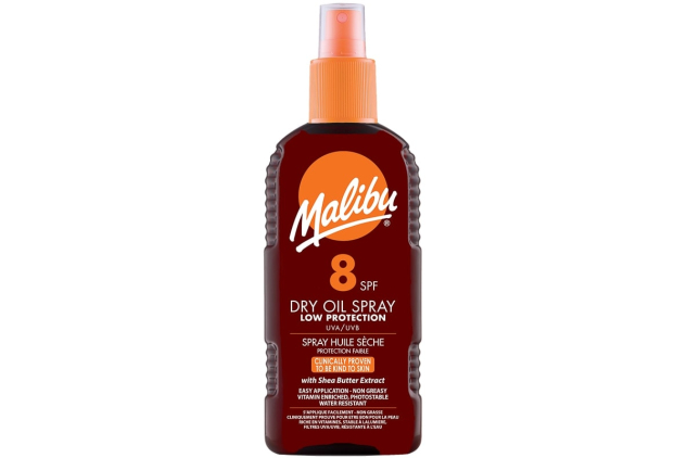 Malibu Dry Oil Spray SPF8 200ml