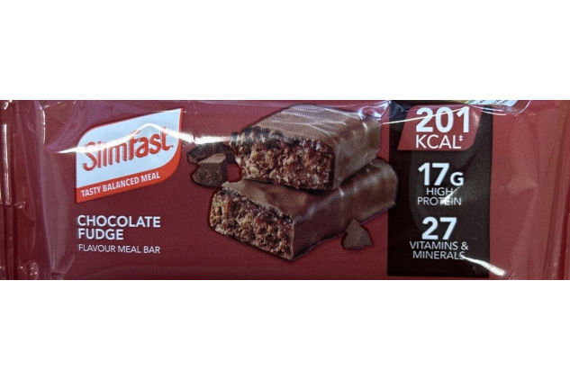 Chocolate Fudge Flavour Meal Bar – SlimFast 60g Bar