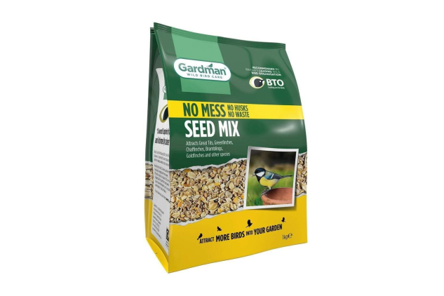 Gardman No Mess Wild Bird Seed Mix 1kg