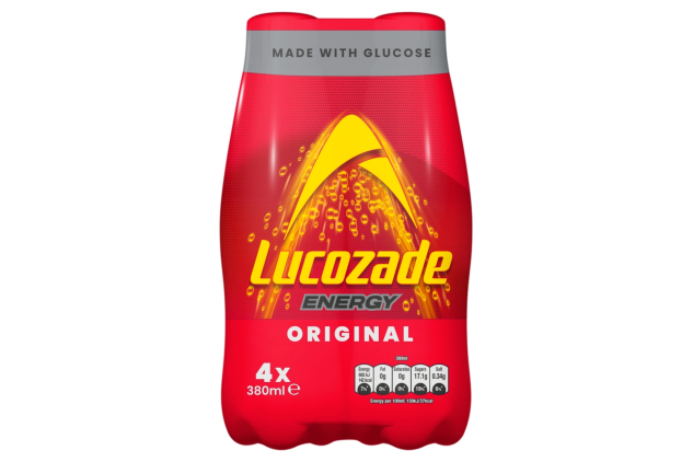 Lucozade Energy Original Drink 4 x 380ml